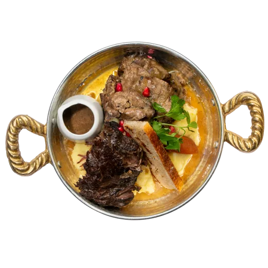 Cheek Meat and Liver