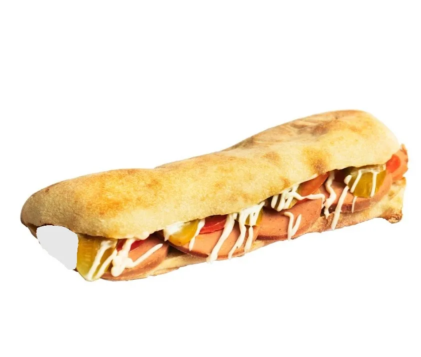 Vegetarian Salami Sandwich